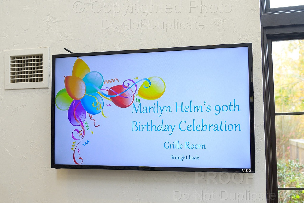 Marilyn Helm 90th Birthday Celebration